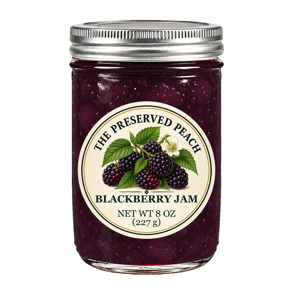 Blackberry Jam — illustrative jar image