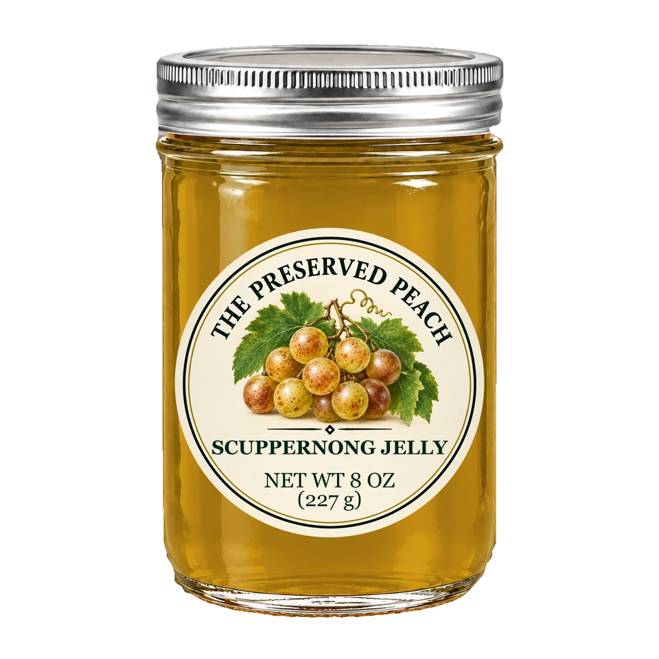 Scuppernong Jelly — illustrative jar image