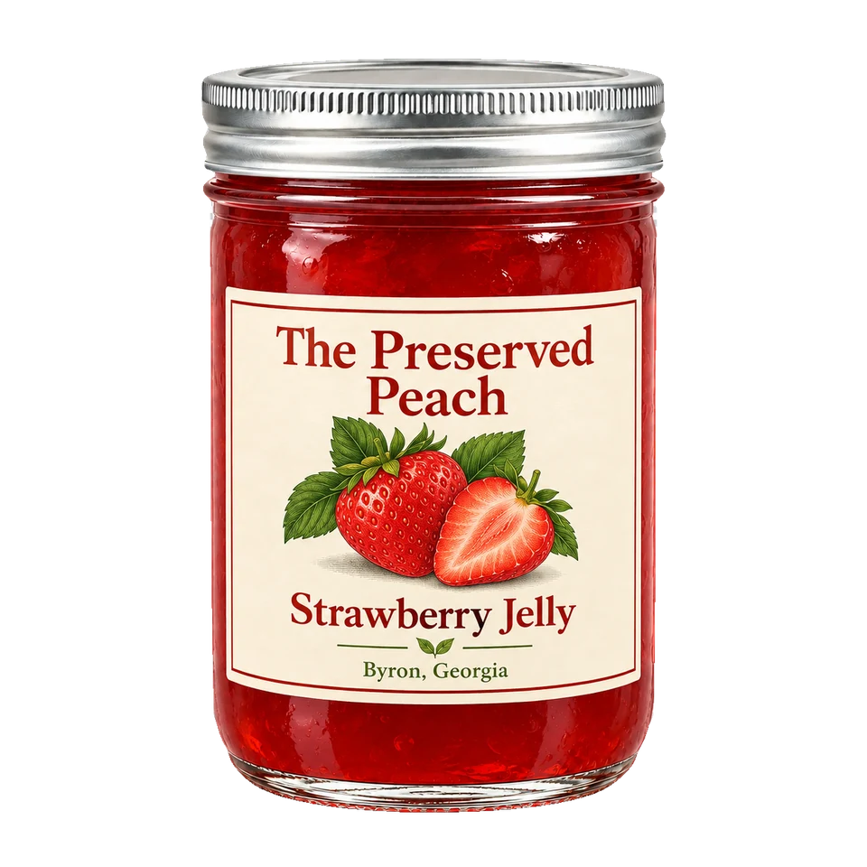 Strawberry Jelly — illustrative jar image